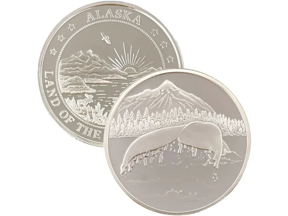 Whale Tail Medallion - 5