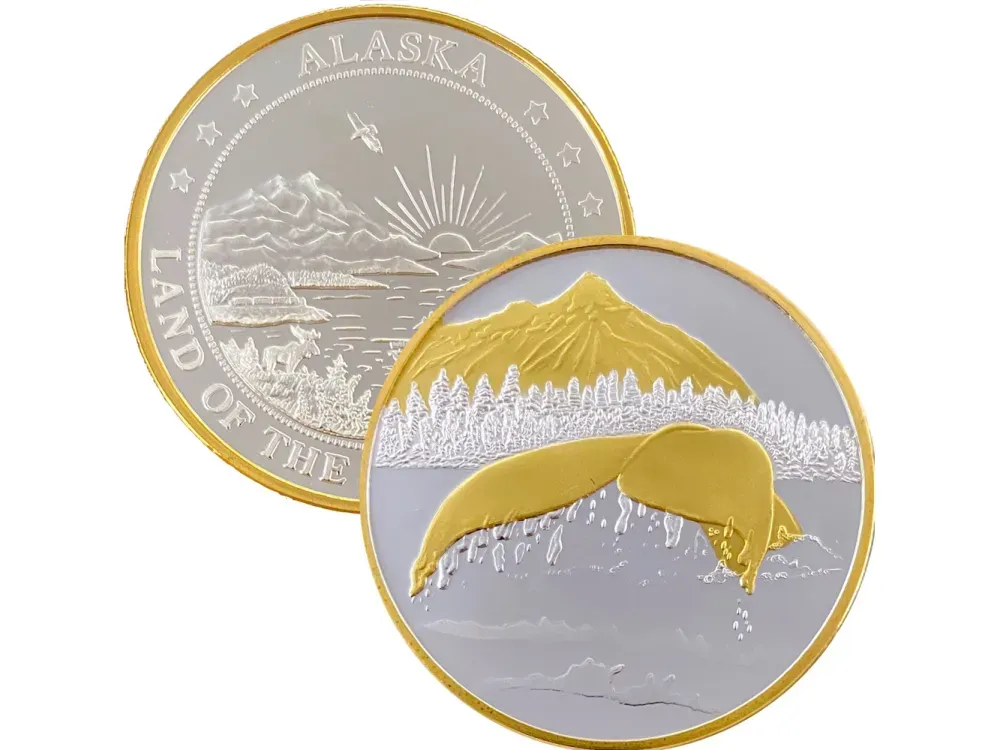 Whale Tail Medallion - 3