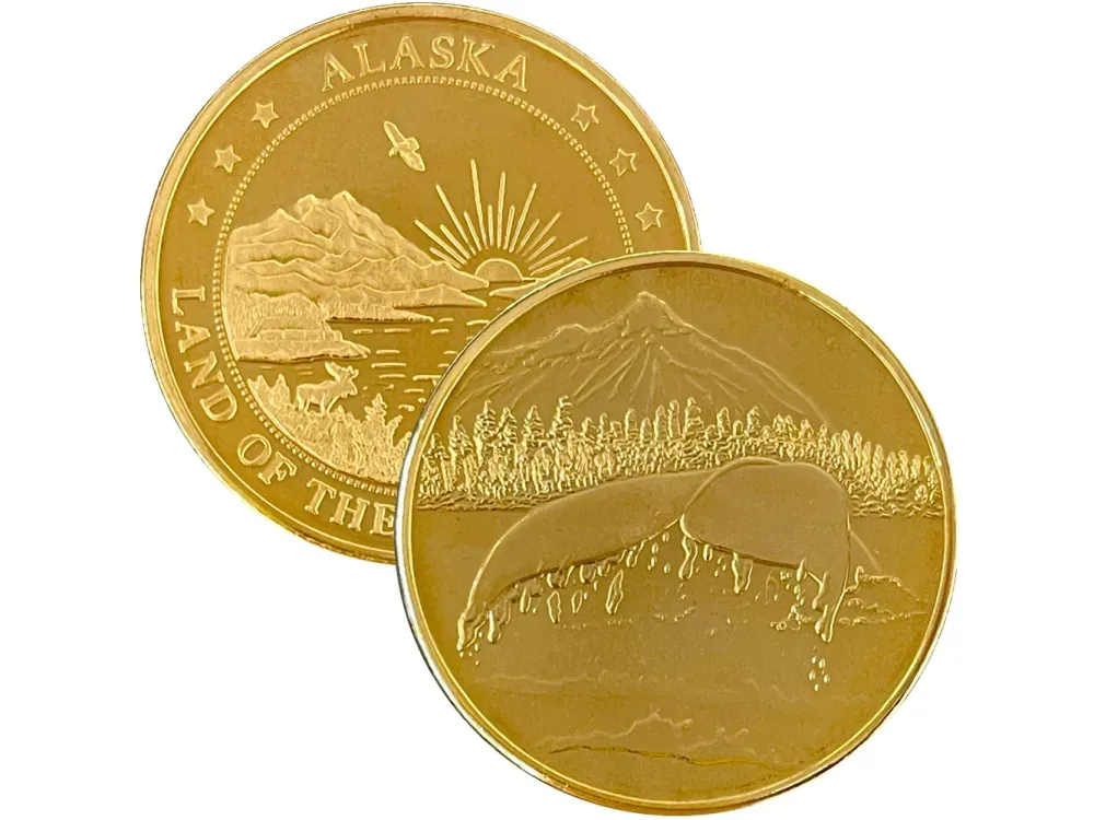 Whale Tail Medallion - 4
