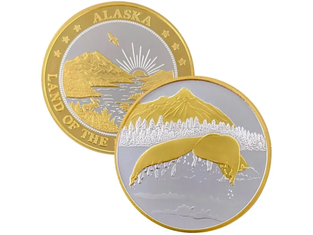 Whale Tail Medallion - 2