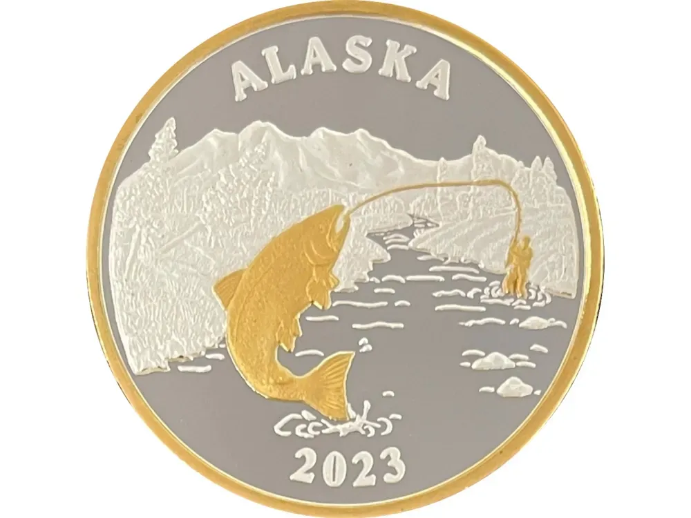 2023 Sport Fishing Medallion - 1