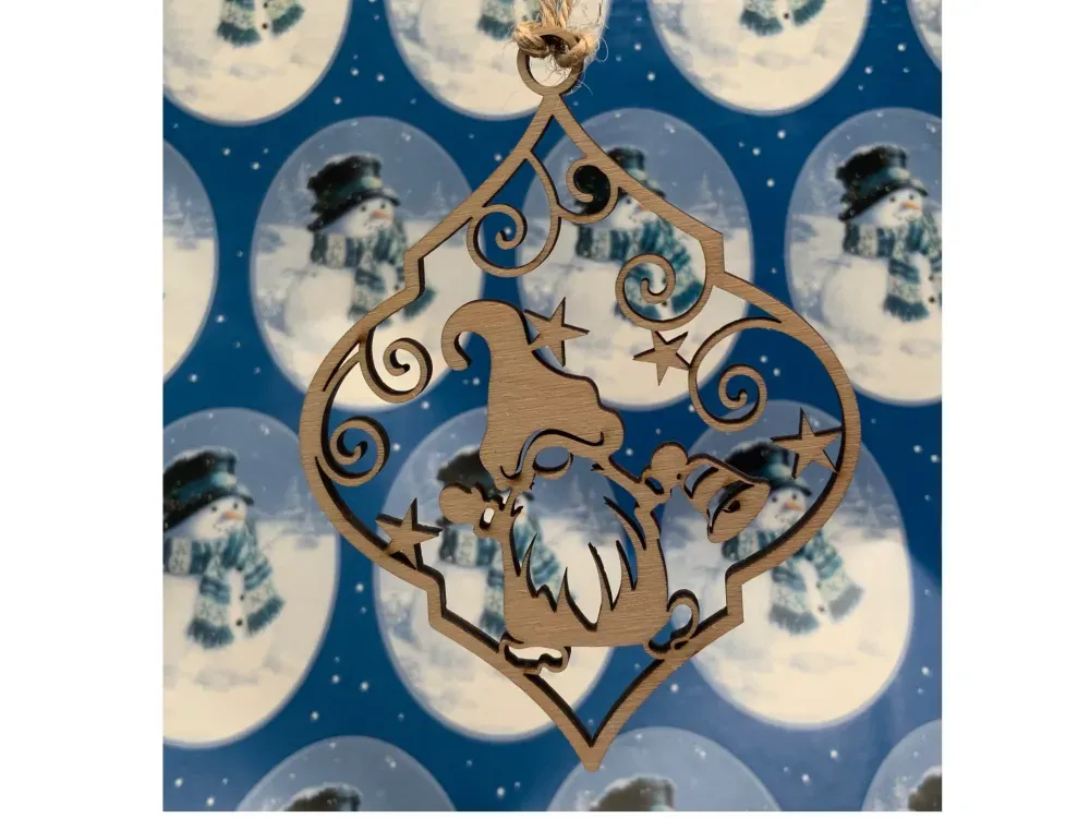 Wooden Christmas Ornaments Series 3 - 3