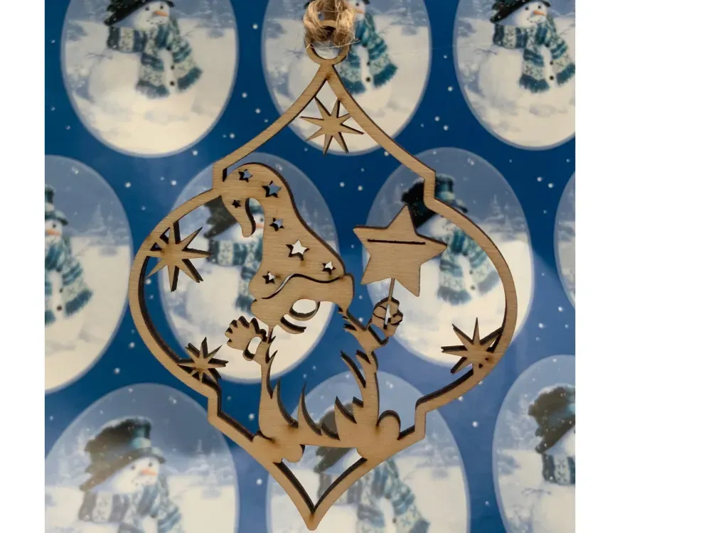 Wooden Christmas Ornaments Series 3 - 5