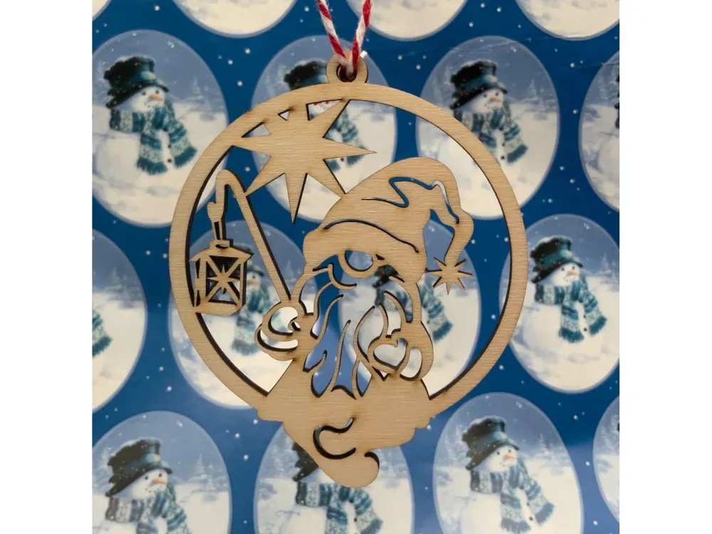 Wooden Christmas Ornaments Series 2 - 4