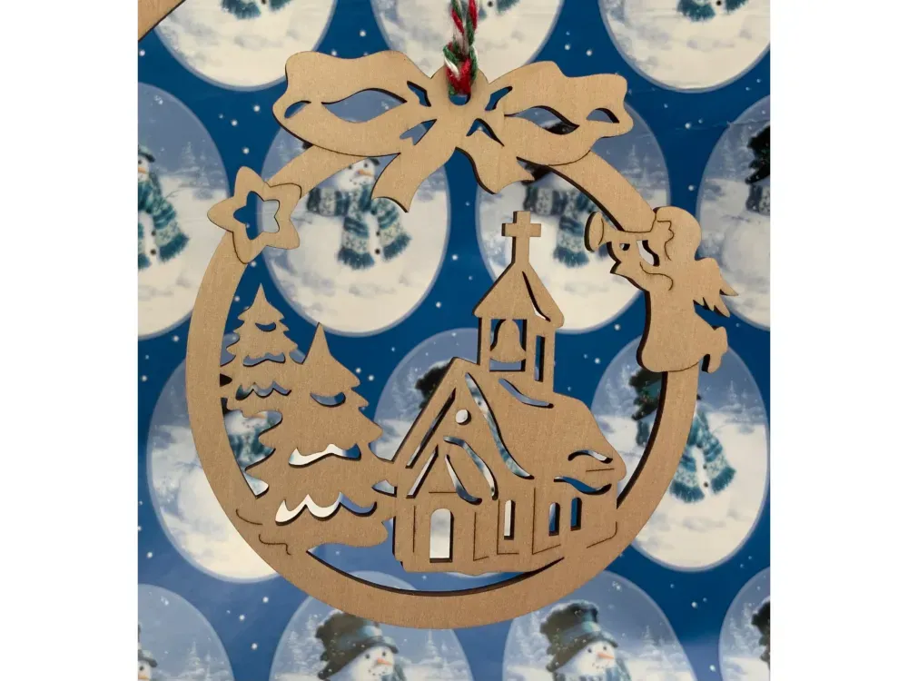 Wooden Christmas Ornaments Series 2 - 3