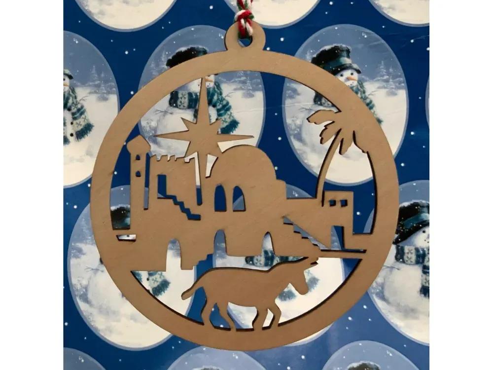 Wooden Christmas Ornaments Series 2 - 2