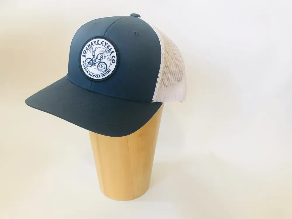 Sockeye Cycle Honeycomb Trucker Logo Hat - 4