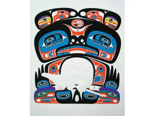 Marvin Oliver Sea Bear Serigraph