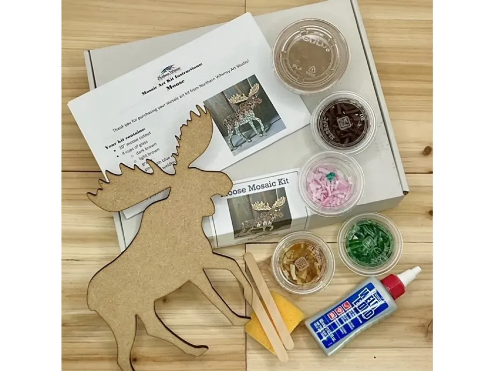 DIY Moose Mosaic Kit  - 2
