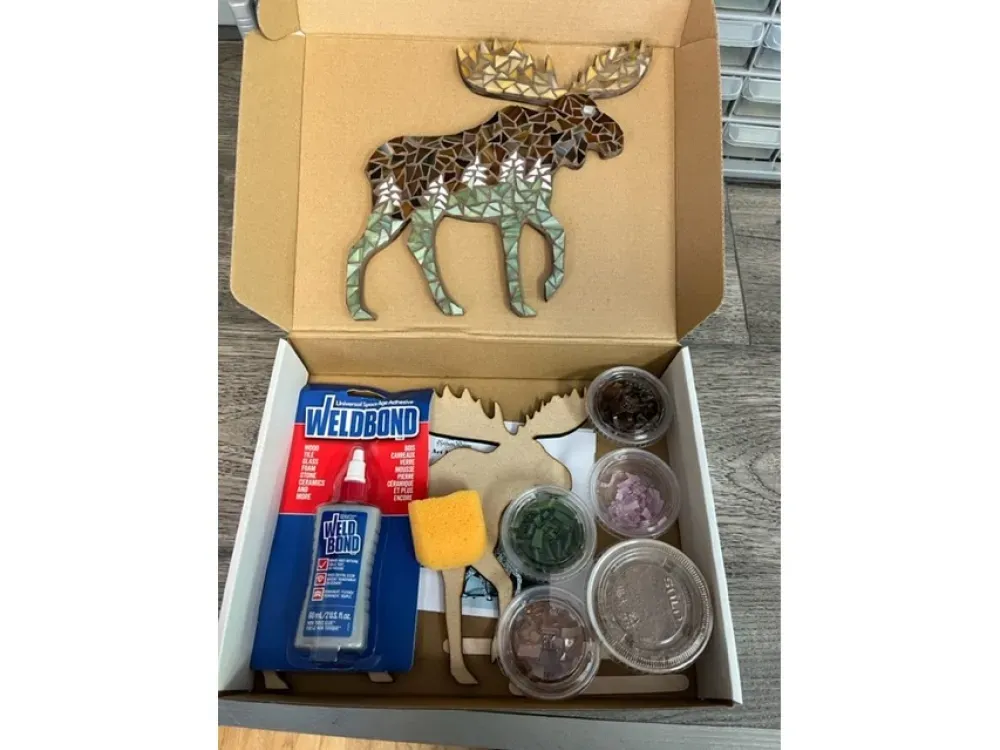 DIY Moose Mosaic Kit  - 3