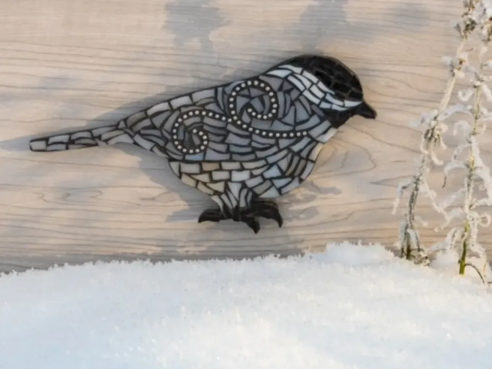 DIY Chickadee Mosaic Kit  - 3