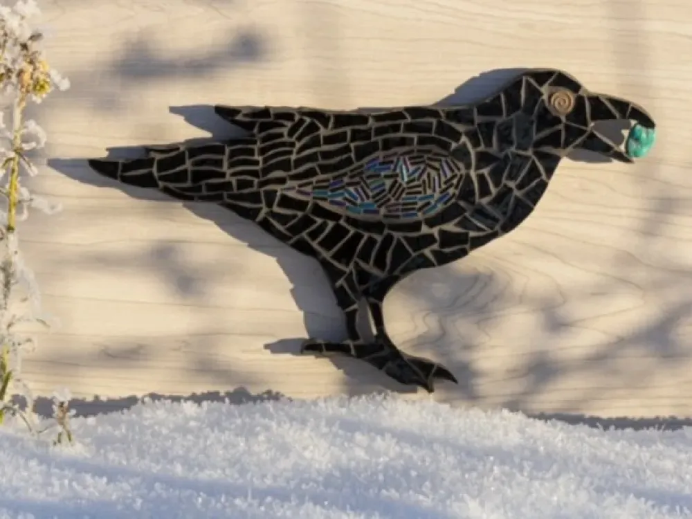 DIY Raven Mosaic Kit - 3