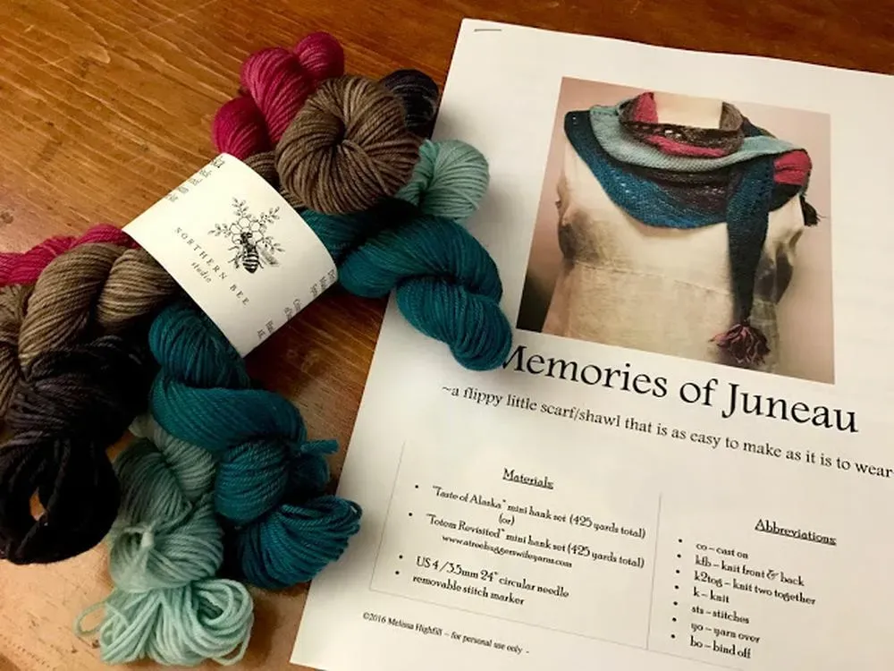 Memories of Juneau Shawl - 4