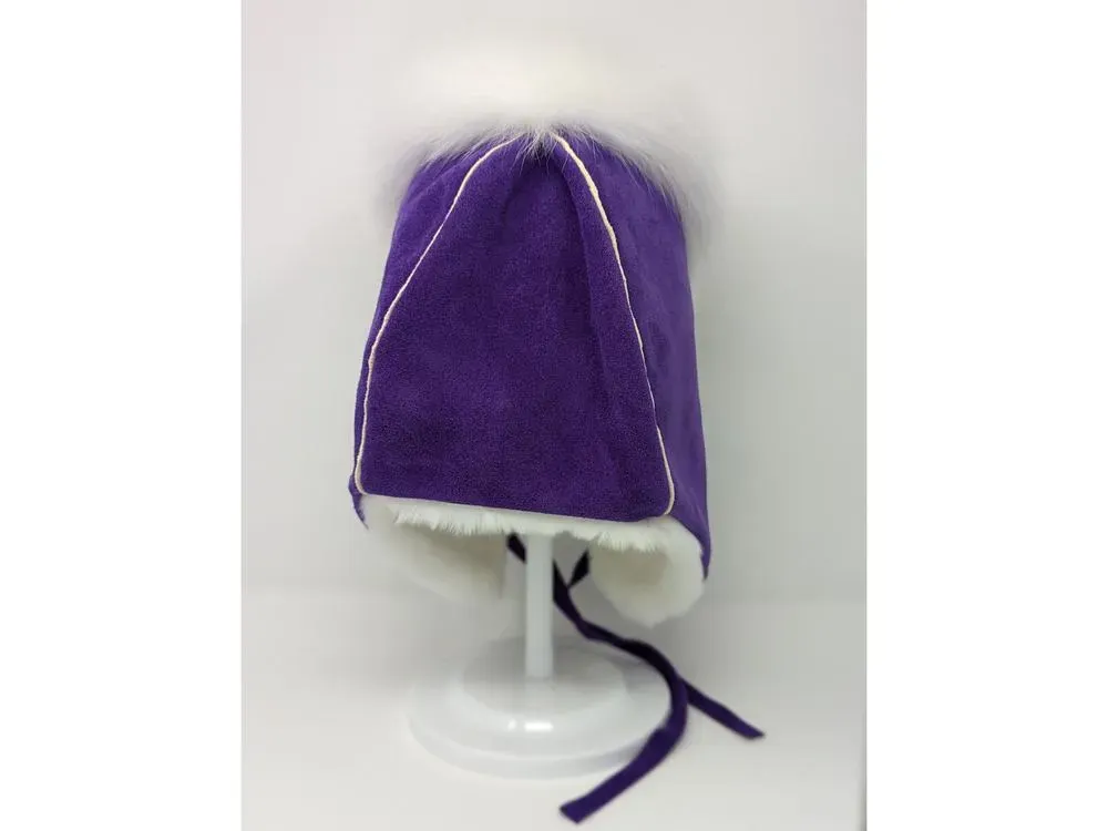 Trapper Hat With Shadow Fox And Rabbit - 3