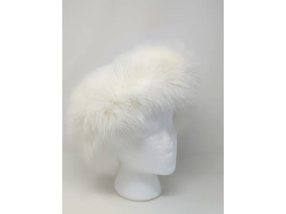 Shadow Fox Fur Headband - 5