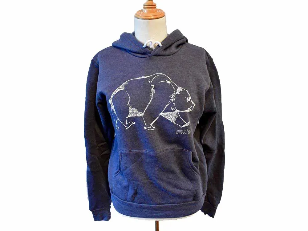 Bear Unisex Pullover Hoodie - 2