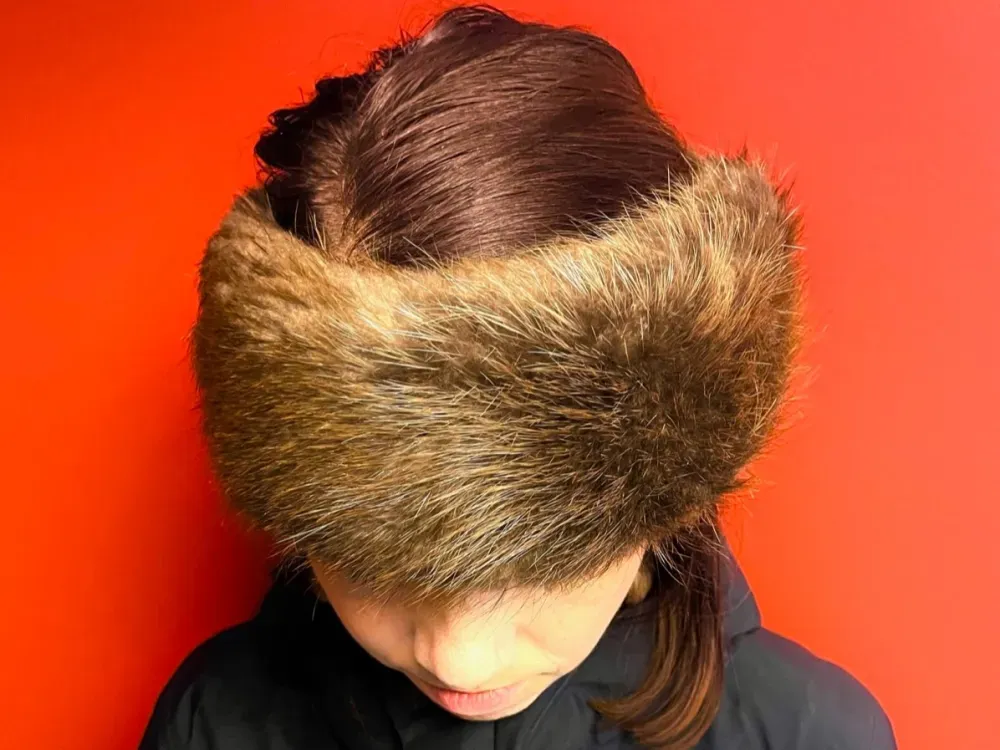 Beaver Fur Headband - 1