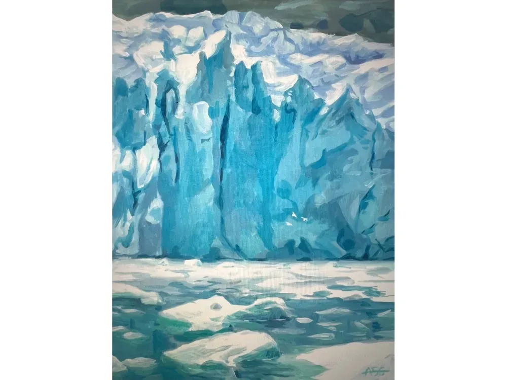 The Face of Margerie Glacier, Glacier Bay National Park - 1