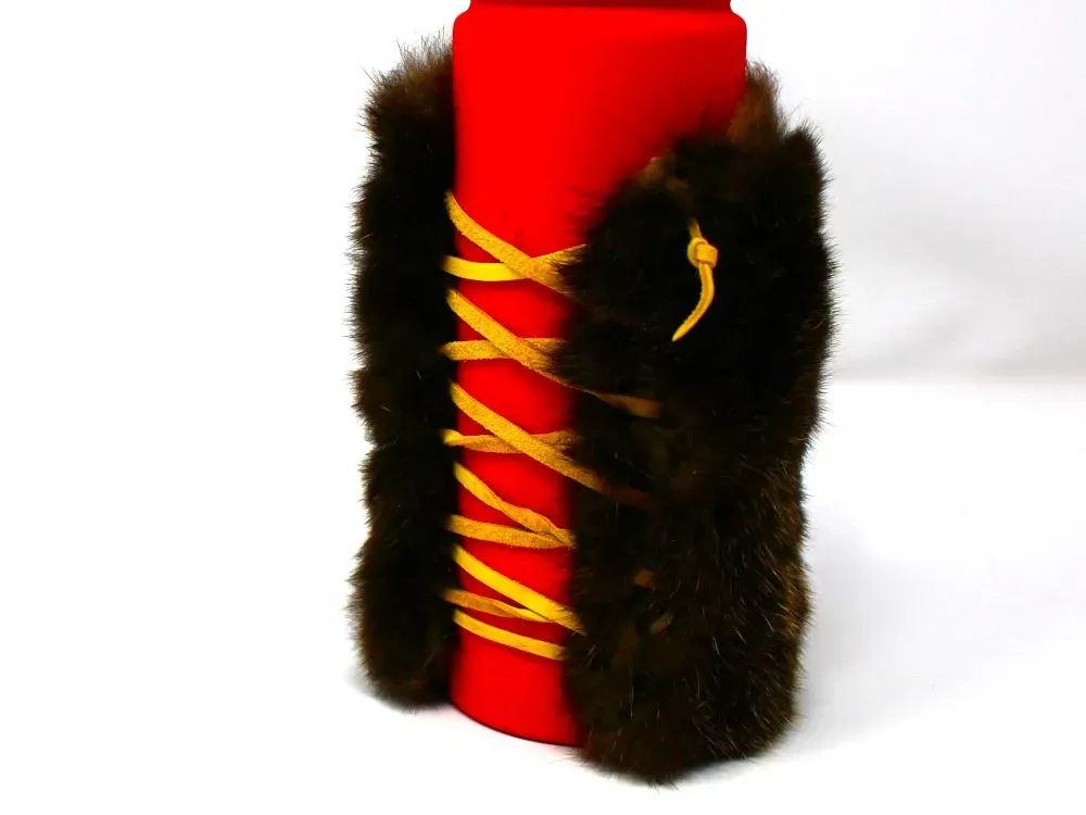 Sea Otter Fur Thermos Koozie - 2