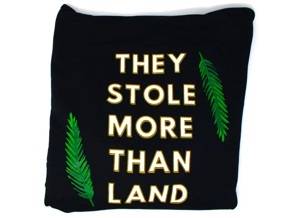 "They stole more than land" Hoodie - 2