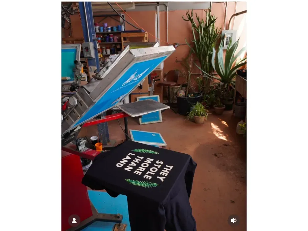 "They stole more than land" Hoodie - 3