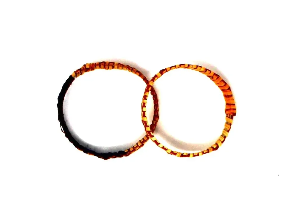Woven Cedar Bark Bracelet - Thin - 4
