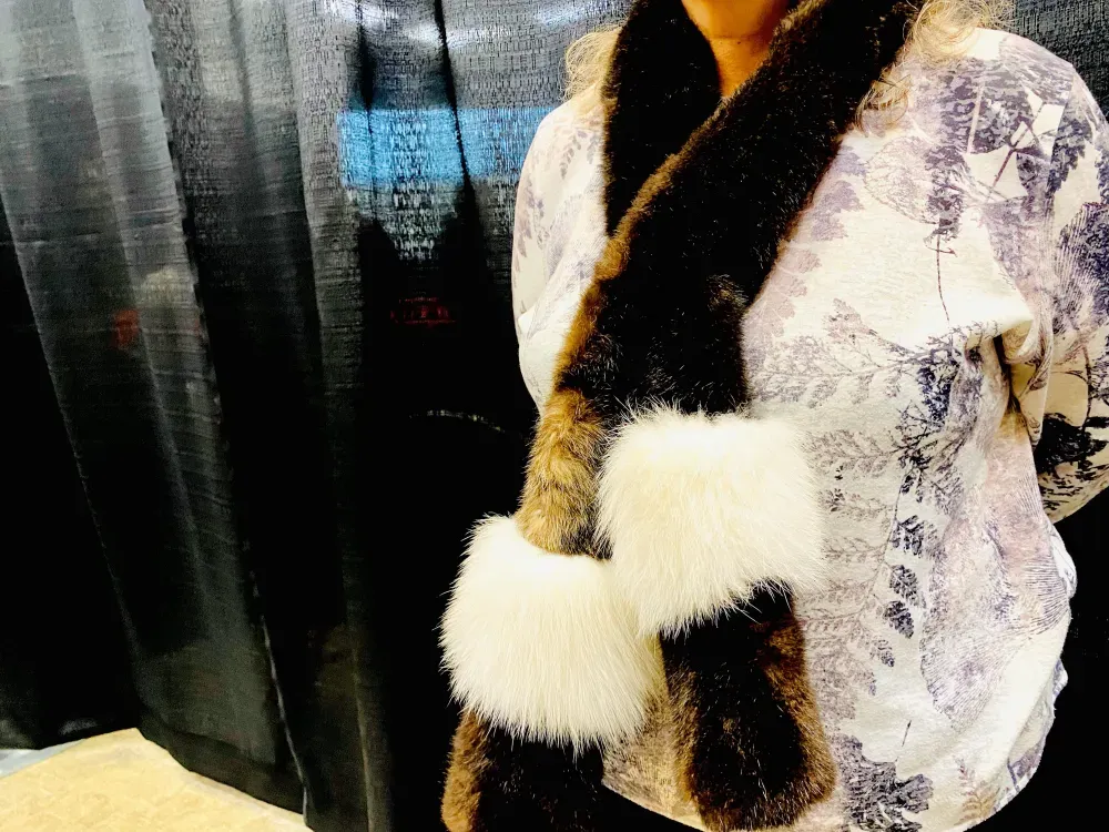 Sea Otter Fur Scarf - 4