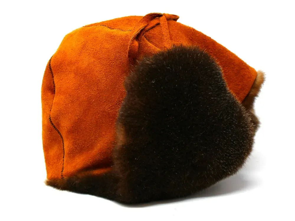 Sea Otter Fur Trapper Hat  - 5