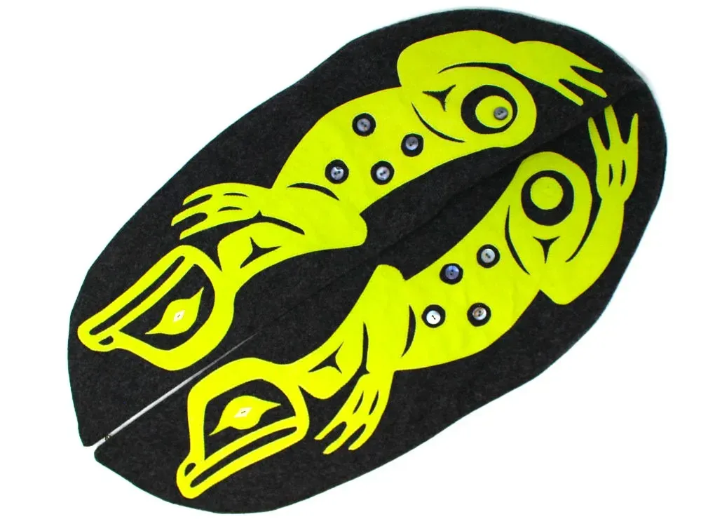 Totemic Frog Vest Collar - 2