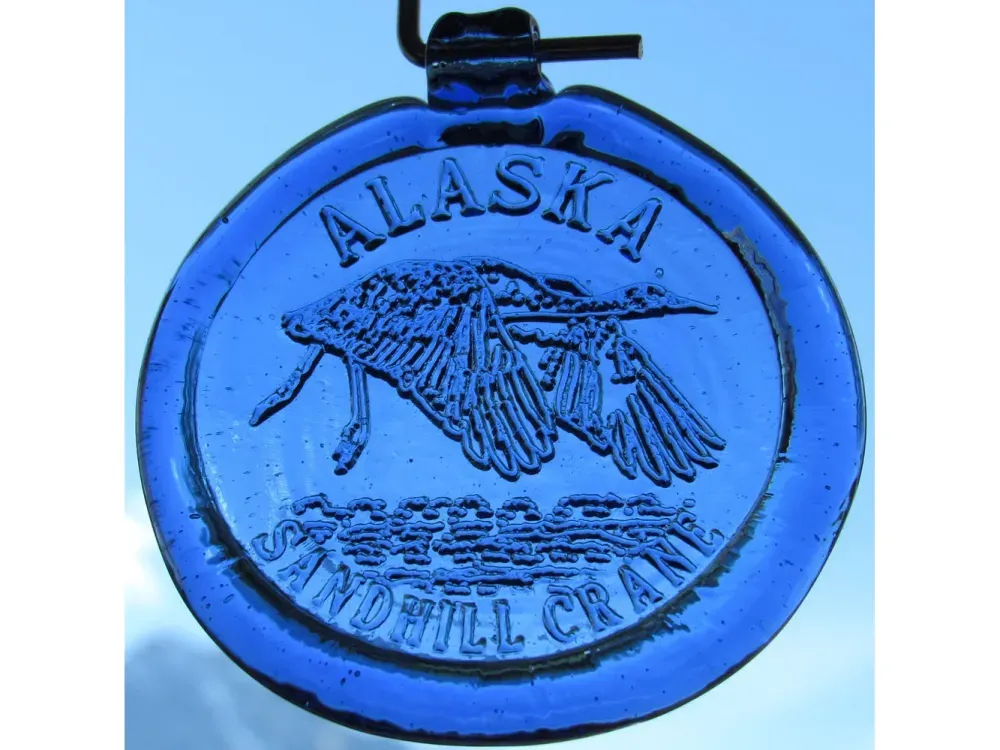 Sandhill Crane Ornament - 1