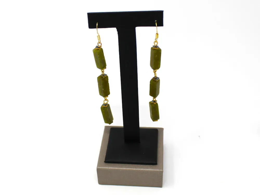 Serpentine Dangle Earrings