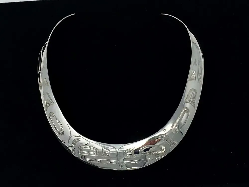 Lovebirds Sterling Silver Totemic Necklace - 5