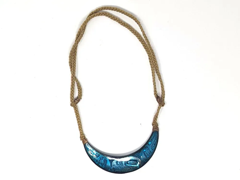 Eagle Pendant With Cord - 1