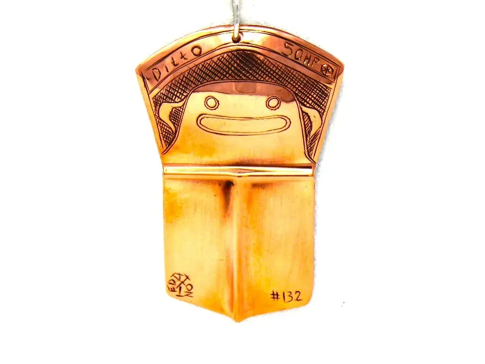 Ditto Pokemon Copper Tin'aa Pendant - 2