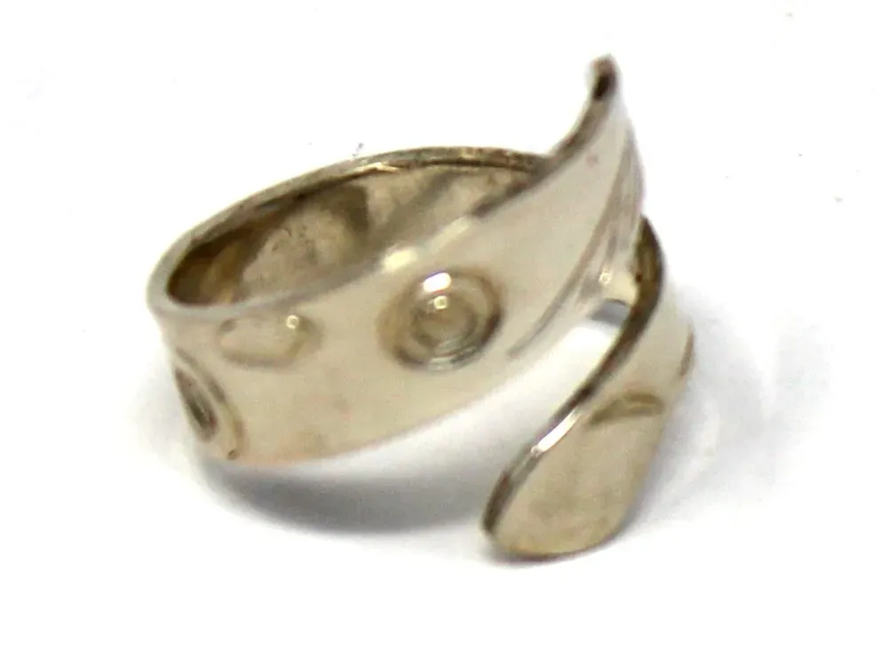 Whale Totemic Wrap Ring in Sterling Silver - 3