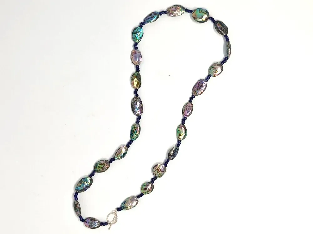 Abalone Beaded Necklace - 1