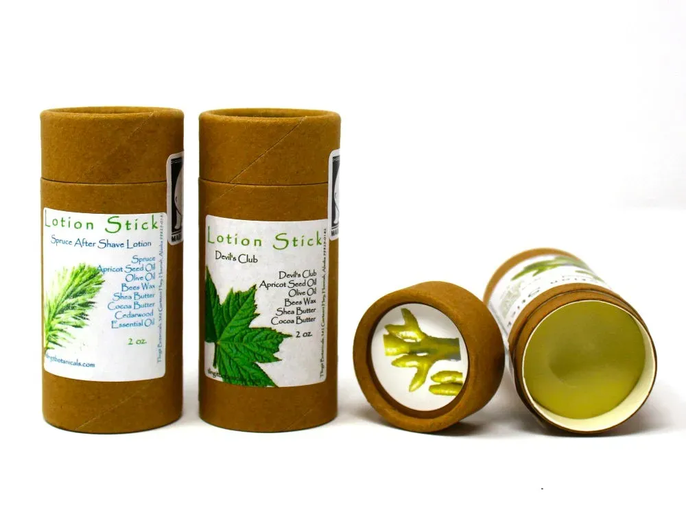 Devil's Club, Seaweed, and Spruce Lotion Stick - 1