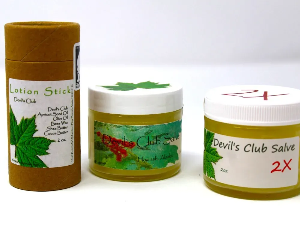 Devil's Club, Seaweed, and Spruce Lotion Stick - 3