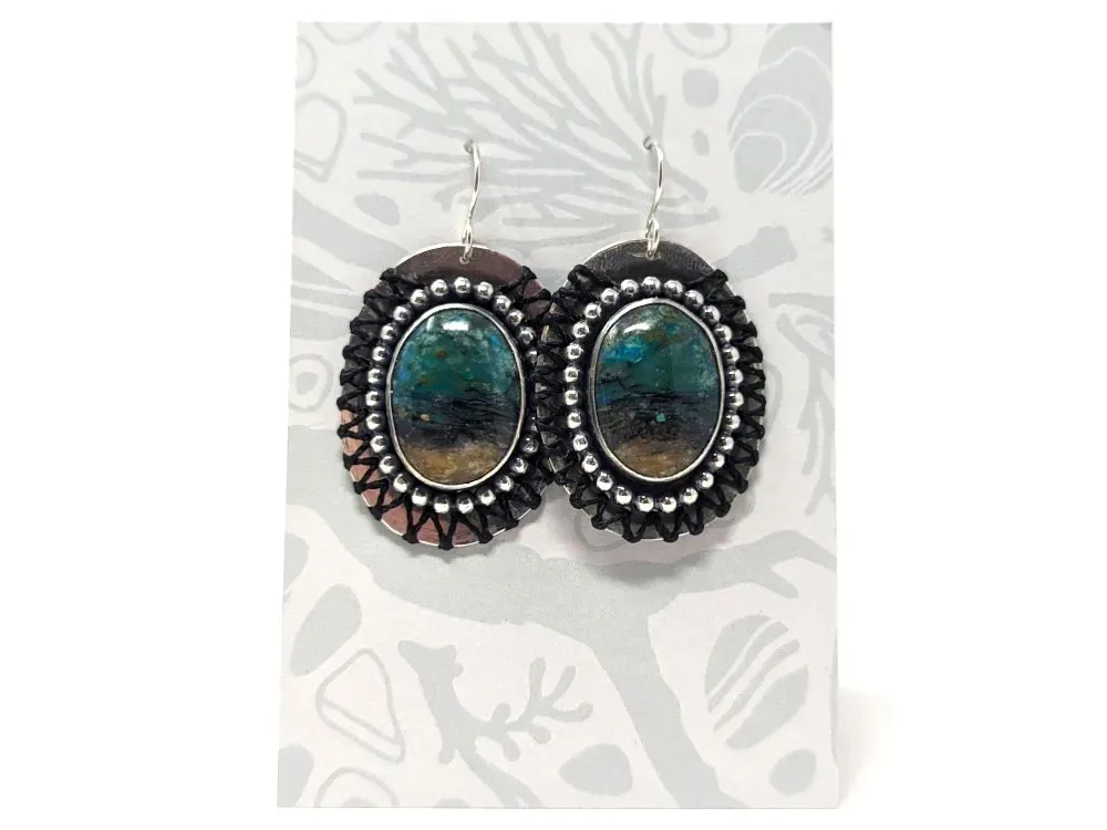 Peruivan Opal Earrings - 1