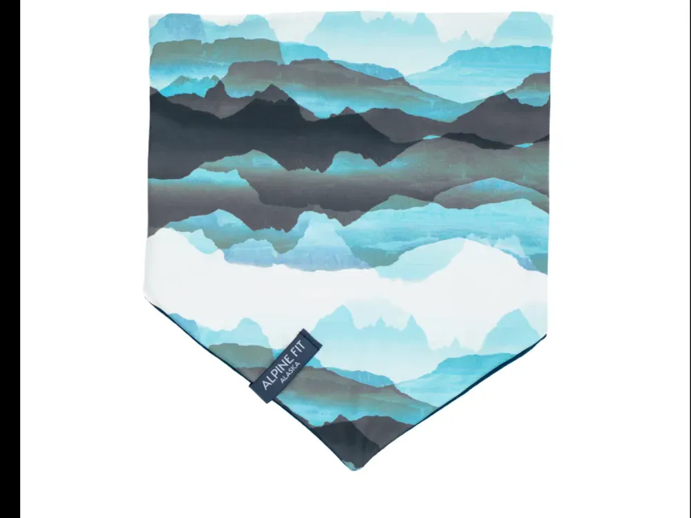 Made in Alaska Mountain V Merino Wool Neck Warmer - 3