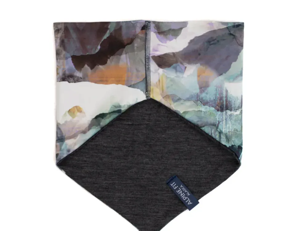 Made in Alaska Mountain V Merino Wool Neck Warmer - 5