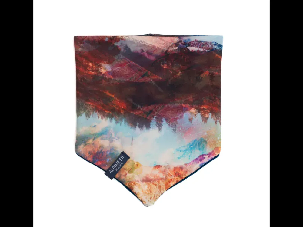 Made in Alaska Mountain V Merino Wool Neck Warmer - 2