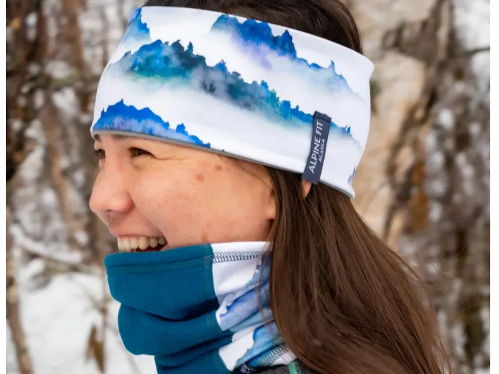 Made in Alaska Trailhead Cozy Headband - Summit Horizon - 2