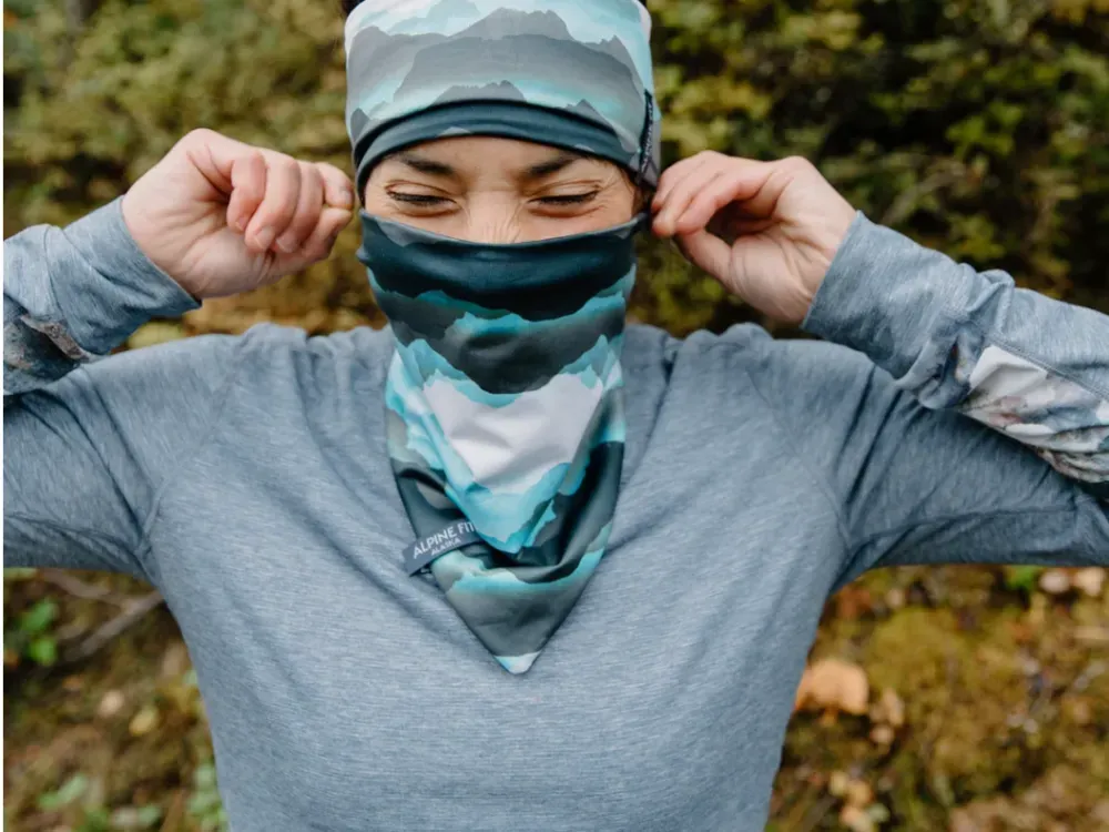 Made in Alaska Trailhead Cozy Headband - Sea to Sky - 3