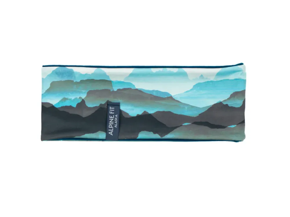 Made in Alaska Trailhead Cozy Headband - Sea to Sky - 1
