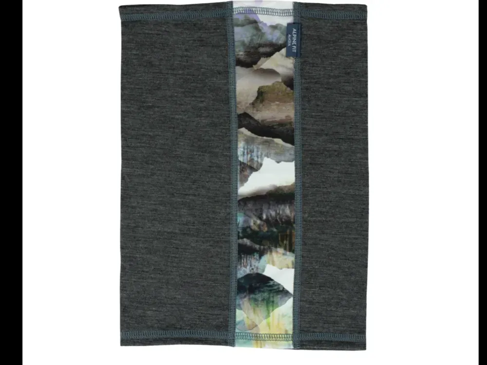Made in Alaska Geo Merino Wool Neck Gaiter - 1