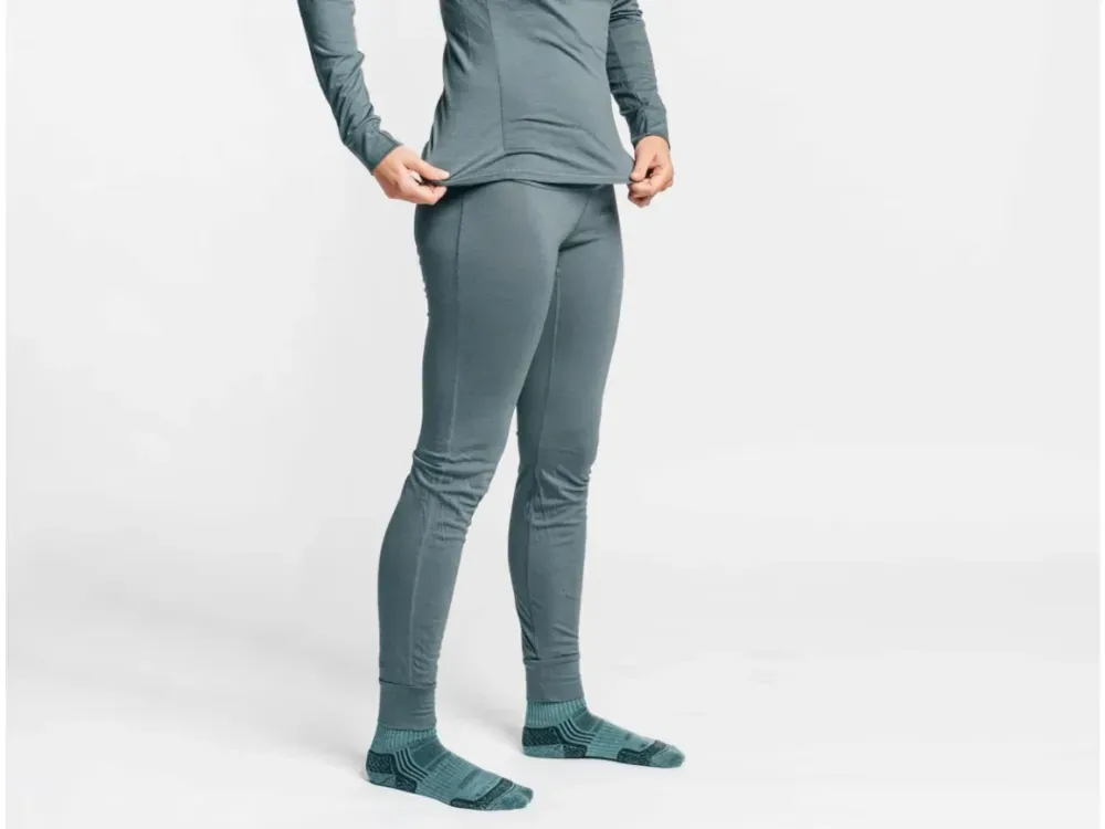 Made in Alaska Women's Katabatic Merino Wool Base Layer Bottoms - Slate - 1