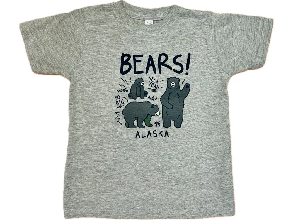 Heck Yeah Bears Toddler Tee - 3