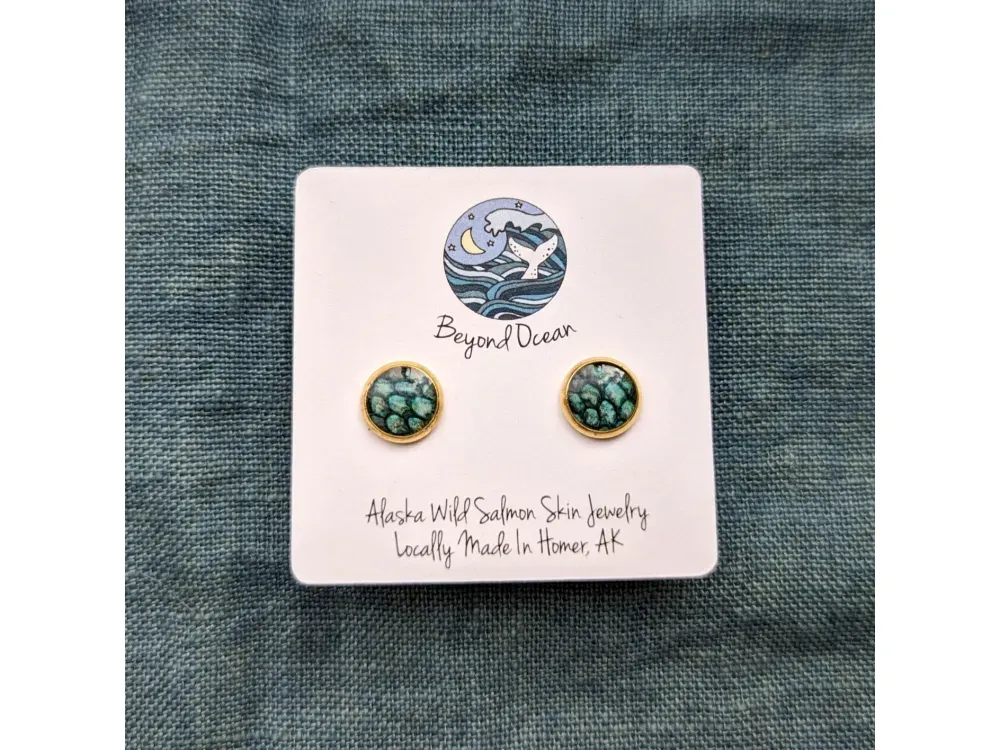 Salmon Studs - Small - 5