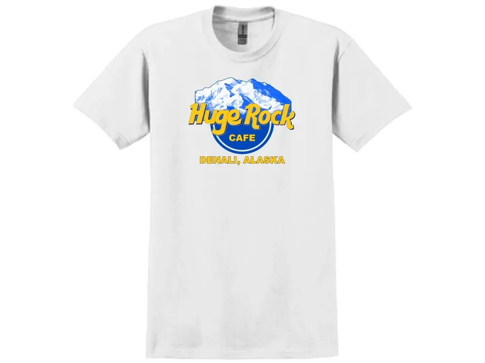 Huge Rock Cafe Short Sleeve T-shirts, 6oz. "Ultra Cotton" - 1